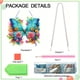 thumbnail image 2 of Colgantes Ventana Con Diamantes Imitación Mariposas Y Flores Acrílicas, 2 of 9