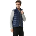 thumbnail image 3 of Orolay Men's Ultra Lightweight Down Vests Quilted Packable Winter Vest with Stand Collar, 3 of 5