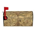 thumbnail image 2 of Lsque World Map1 Mailbox Cover Standard Size ,Magnetic Mailbox Covers Post Wraps Letter Box Cover -25.5x21 in, 2 of 9