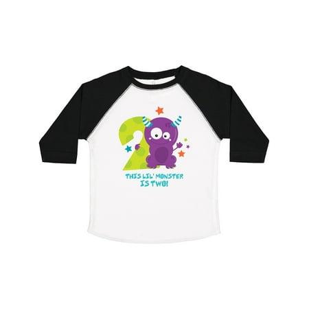 

Inktastic Monster 2nd Birthday Gift Toddler Boy or Toddler Girl T-Shirt