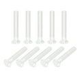 thumbnail image 1 of Unique Bargains M6x40mm Plastic Phillips Machine Screws, PC Flat Head Machine Bolts 10 Pack, 1 of 4