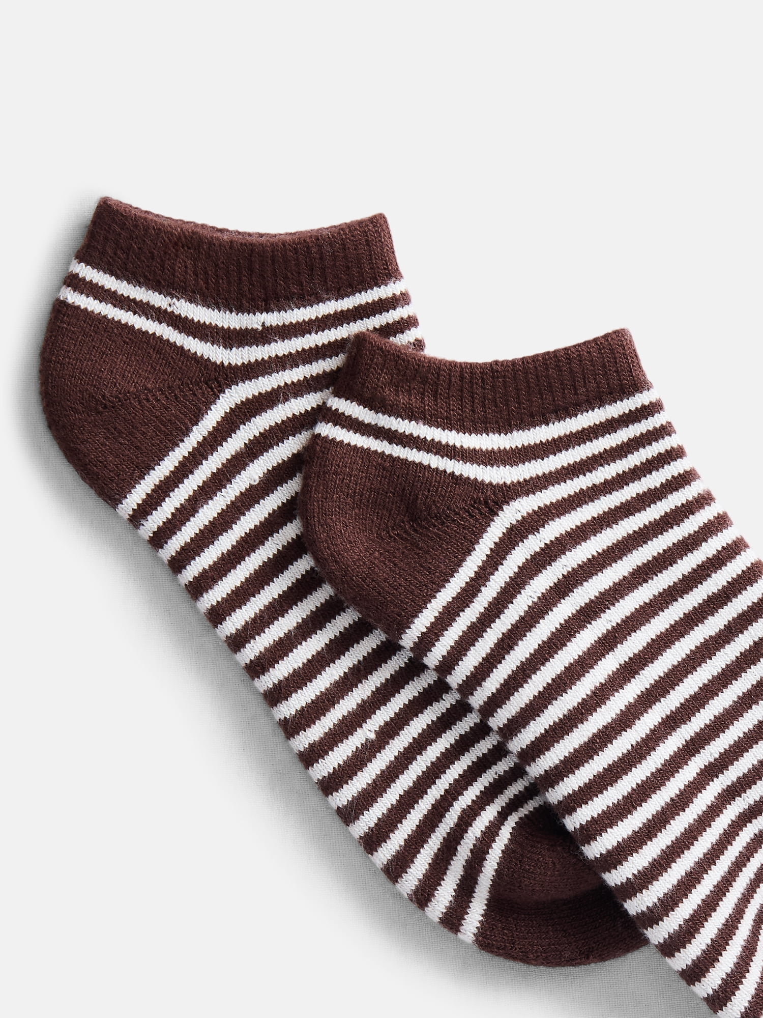 Joyspun Women's Comfort Full Terry Low Cut Socks, 3-Pack, Fits Shoe Size 4-10