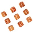 thumbnail image 4 of Cuentas De Madera Pintadas, 500 Piezas De Cuentas De Macramé Material De Pintura De Bricolaje Cuentas De Madera Compuestas Cuentas De Barril Adornos Colgantes De Equipaje Para ANGGREK Beads for Bracelets, 4 of 8