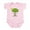 Petal Pink, variant on CafePress - Little Sprout Infant Bodysuit - Baby Light Bodysuit, Size Newborn - 24 Months