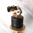 thumbnail image 3 of 3PCS Halloween Cake Topper With LED Light Decorative Sign Holiday Party Cake Decorating Supplies, 3 of 5