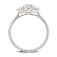 thumbnail image 5 of 1.00 Carat T.W. Diamond 14K White Gold 3 Stone Engagement Ring, 5 of 5
