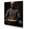 thumbnail image 2 of Designart "Indigenous Cadence II" African American Wall Art Living Room, 2 of 5