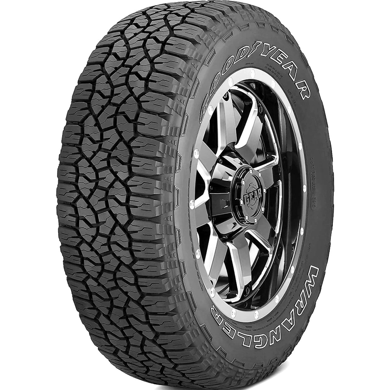 Set Of 4 Goodyear Wrangler TrailRunner AT All-Terrain Tires - 275/60R20  115S 