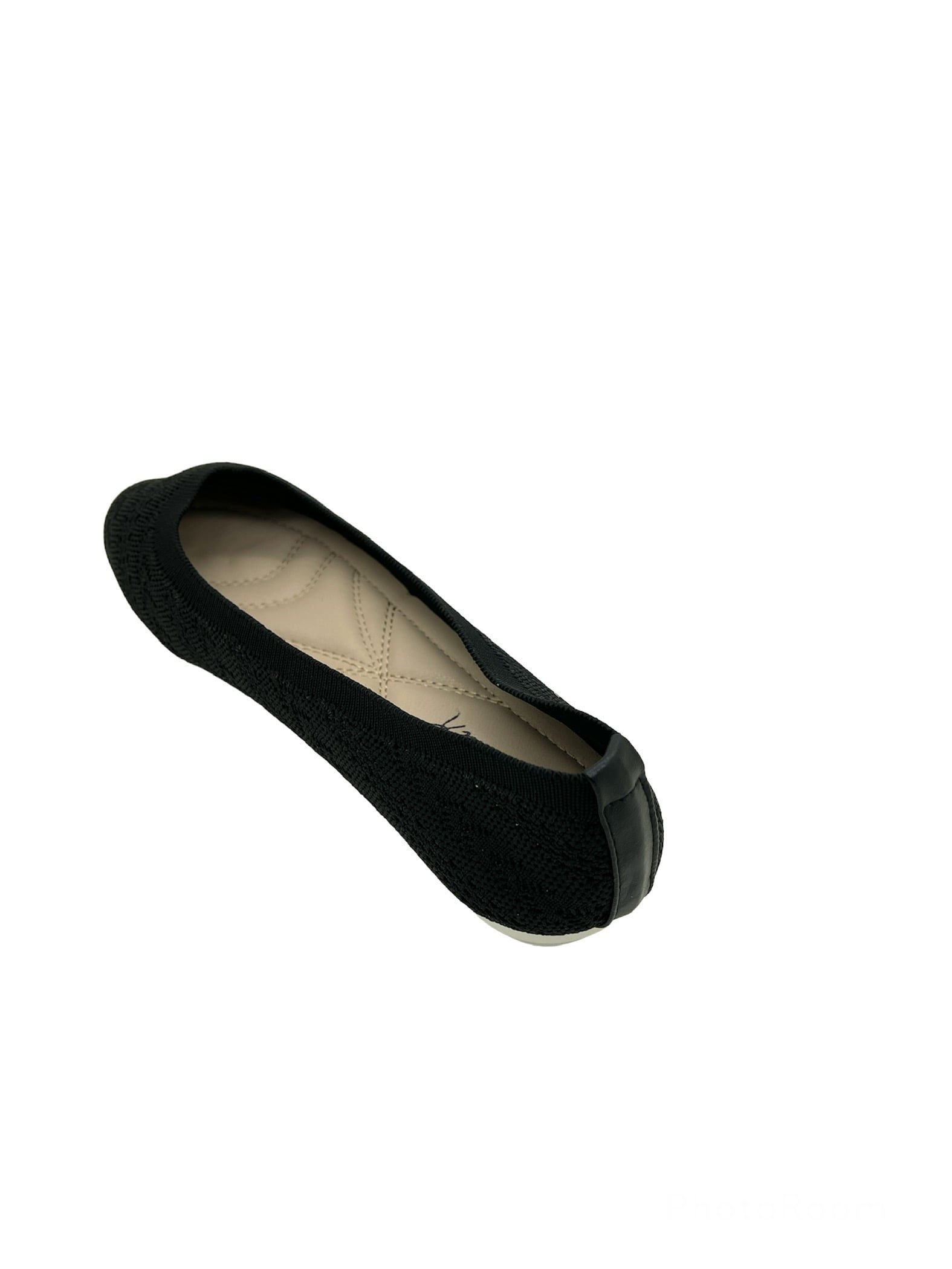 Victoria K Knitted Textured Everyday Ladies Flats,