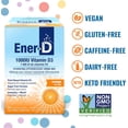 thumbnail image 2 of (Pack Of 4) Ener-LIFE Vitamin D Packet Orange Sugar Free 24 Pieces, 2 of 5