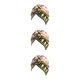 thumbnail image 3 of Jumpingount Nudo turbante damas interior Hijab sombrero Beanie estilo bohemio gorras ajustables accesorios para el cabello capó fiesta banquete Type1 NO1, 3 of 6