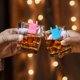 thumbnail image 4 of Juego de rotuladores para copas de vino de dedo | Pinzas de tazas numeradas para la identificación de bebidas | Reconocedor de copas de vino | Clips decorativos para eventos de fiesta | Paquete de 6, 4 of 8