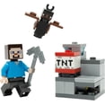 thumbnail image 1 of LEGO Minecraft: Steve Minifigure in The Diamond Mine with TNT - 6+, 1 of 5