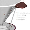 thumbnail image 3 of Zootealy Pour Over Coffee Dripper,Stainless Steel Coffee Filter,Easy to Clean Paperless pour over coffee maker,Reusable Pour Over Coffee Filter,Cone Coffee Dripper with Removable Cup, 3 of 6