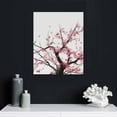 thumbnail image 4 of Small Size Traditional Chinese Painting of Birds on Canvas Prints Wood Framed Wall Art Plum Flowers Print Painting, 4 of 4