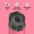 thumbnail image 4 of Botella de agua THERMOS ICON SERIES de acero inoxidable de 500 ml, color rosa intenso, 4 of 6