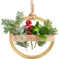 thumbnail image 5 of PATIKIL 2 Inch Round Metal Floral Hoop, 2 Pcs Gold Wreath Macrame Frame for Wedding Geometric Decor Party Wall Hanging, Gold Tone, 5 of 5