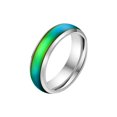 thumbnail image 2 of YYKihy Fashion Thermochromic Stainless Steel Ring Color Changing Ring Jewelry Gifts, 2 of 8