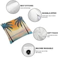 thumbnail image 4 of Nawypu Set of 2 Modern Tropical Pillow Covers Leaves Palm Tree Decorative Throw Pillow Cases Soft Outdoor Pillow Covers for Patio Sofa Couch Bedroom Home Decor, 4 of 6
