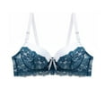thumbnail image 2 of Darzheoy Women Fashion Printed Bra Wire Free Underwear One-Piece Bra Everyday Underwear Women Bra XL, 2 of 3