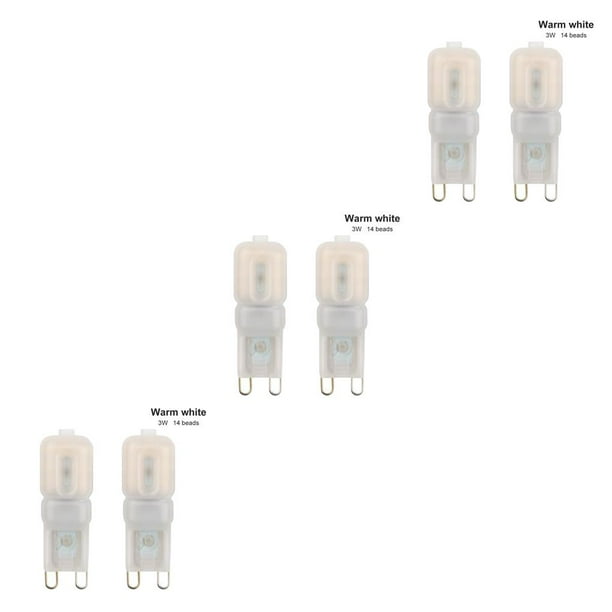 Bearachild Paquete de 2 bombillas LED de maíz, ángulo de haz de 360 grados, lámpara regulable, bombillas nocturnas, reemplazo de iluminación para Type4 NO4 Bearachild CBP166389