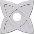 thumbnail image 1 of Ekena Millwork CMP28CM-07000 28 Pouces x 7 Pouces ID Carré Cosmo Architecture Grade Médaillon de Plafond Contemporain PVC, 1 of 1