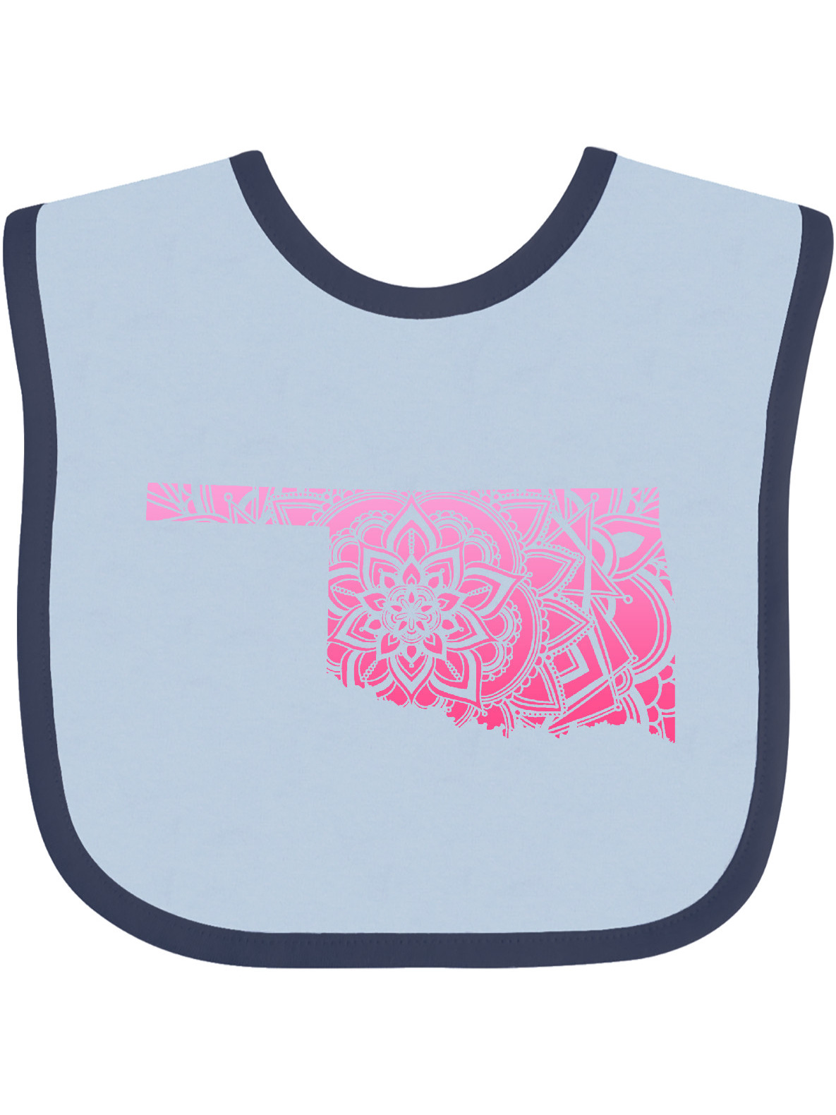 Download Oklahoma Silhouette Mandala Baby Bib - Walmart.com ...