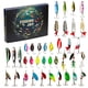 thumbnail image 3 of Calendario de Adviento de Pesca para Navidad - Set de señuelos de pesca de 24 días para pescadores adultos - Regalo sorpresa de Navidad 2024 para papá y abuelo, 3 of 8