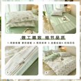 Elegant Vintage Floral Pure Cotton Fourpiece Bedding Set with Bed