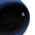 thumbnail image 4 of SNNROO Men Solid Color Wide Brim Fedora Felt Hat Panama Cap Boater Summer Beach Sunhat, 4 of 4