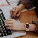 thumbnail image 4 of Compatible with Apple Watch Band 45mm 44mm 41mm 40mm, Women Rhinestone Stainless Steel Band with Bling Diamond Case for iWatch SE Series 8 SE 7 6 5 4 3, 4 of 11