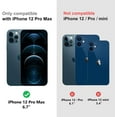 thumbnail image 3 of Magnetic Buckle Flip Leather Phone Case For iPhone 12 Pro Max 6.7", 3 of 6