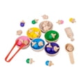 thumbnail image 3 of Bolas de arco iris de madera en tazas Juego de clasificador de juguetes Montessori Juego de mesa de juguete de aprendizaje preescolar y cuchara de CUTICAT Bolas en Copas, 3 of 8