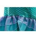 thumbnail image 3 of Mermaid Costume for Girls Halloween Birthday Princess Toddler Kids Costumes Mermaid Dress, 3 of 6