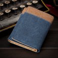 thumbnail image 3 of Lubelski Fashion Trifold Men Short Wallet Credit Card Multi Slots Purse Coins Money Bag, 3 of 7