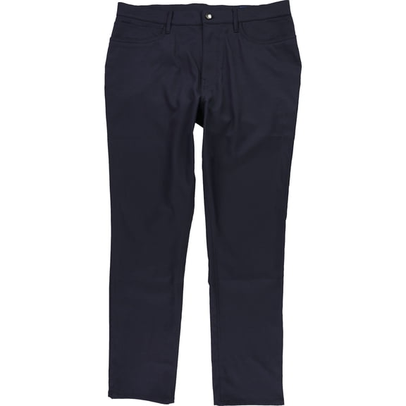 Ralph Lauren Mens Slim-Fit Performance Casual Chino Pants, Blue, 40W x 32L