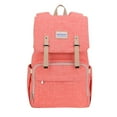 thumbnail image 1 of Sunveno Canvas Diaper Bag Backpack Large Capacity Parents Nappy Bag Multifunction Waterproof Nursing Bag Travel Back pack, 1 of 7