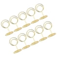 thumbnail image 3 of MRLESS 10pcs Desk Number Sign Holder Clip Table Number Clip Stand Clips Stand Holder Menu Memo Note Paper Holder Name Holders For Table Seating, 3 of 9