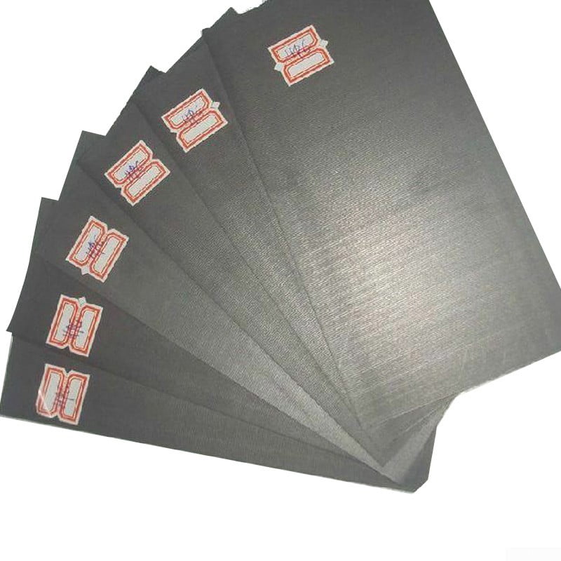 5 Pack Pure Graphite Electrode Rectangle Plate Sheet Decor Set 50*40*3mm Portabl 