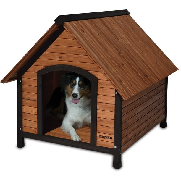 Precision Pet Outback Country Lodge Dog House, Large, 32" x 40" x 34