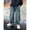 Blue, variant on Boys' Elastic Waist Denim Trousers for Children Loose Fit Cargo Jeans Comfortable Casual Wear for Spring and Autumn Seasons
