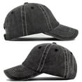 thumbnail image 5 of Baqcunre Baseball Cap, Mens And Womens Denim Retro Washed And Old Destroyed Peaked Cap Solid Color Baseball Cap, Womens Baseball Caps, Sun Hats for Women, 5 of 9