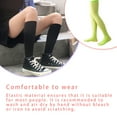 thumbnail image 3 of Guardurnaity 1 par de calcetines hasta la rodilla para mujer de 40 cm JK, varios colores, personalidad, estilo pijo, medias hasta el muslo para Medias Verde fluorescente, 3 of 6