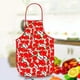 thumbnail image 2 of Delantal Delantales de para Niños con Bolsillo Delantales de Cocina para Cocinar Pintura para Hornear, Delantal de para Niños manzana roja, 2 of 9