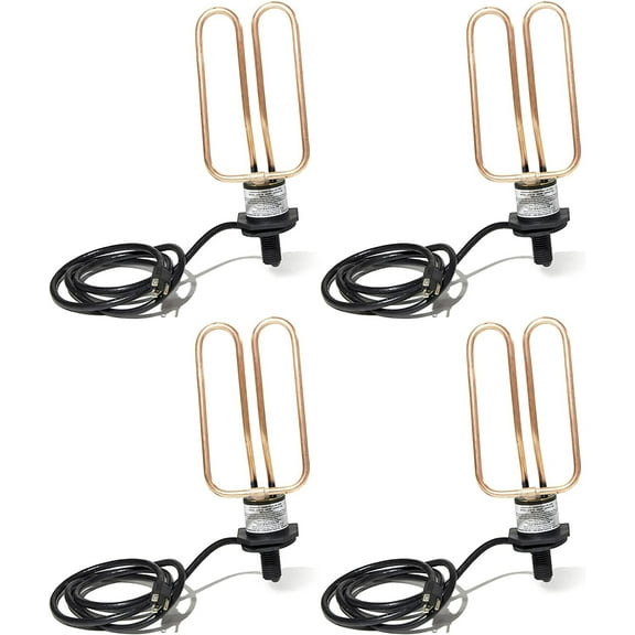 Farm Innovators UPH-15 Universal Water Tank Heater 1500 Watt Drain Plug De-Icer, Fits All Tanks 4 Pack