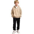 thumbnail image 7 of Fozruso Boys Knit Half Zip Hooded Sweatshirt For Kids Cozy Long Sleeve Pullover with Pockets, 7 of 7