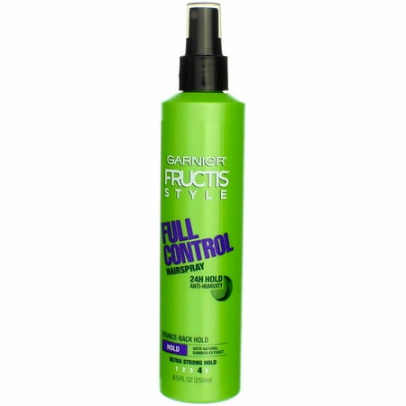 Garnier Fructis Style Full Control Anti-Humidity Non Aerosol Hairspray 8.5 oz (Pack of 3)