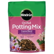 Miracle-Gro Orchid Potting Mix Coarse Blend, Indoor or Outdoor, 8 qt.