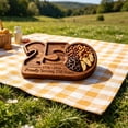 thumbnail image 4 of 250th Anniversary Snack Platter, Wooden Serving Tray, Patriotic American Flag Charcuterie Board with 1776–2026 Engraving, Multi-Section Snack Tray for BBQ, 4th of July, Parties & Gifts (1pc), 4 of 8