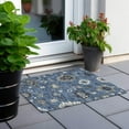 thumbnail image 6 of Addison Rugs Chantille Indoor/Outdoor Traditional Oushak Blue Washable Rectangle Rug, 1'8" x 2'6", 6 of 6